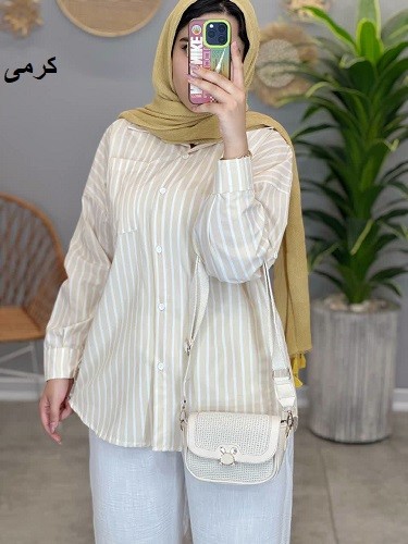 1462-مانتو شومیزی اسپرت