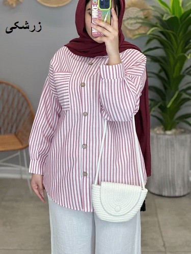 1462-مانتو شومیزی اسپرت