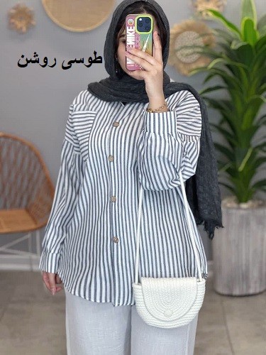 1462-مانتو شومیزی اسپرت