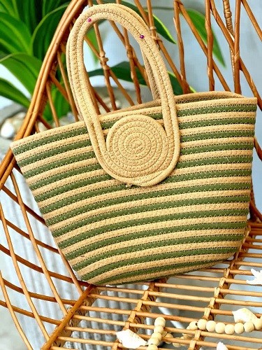 0012 - کیف حصیری وون