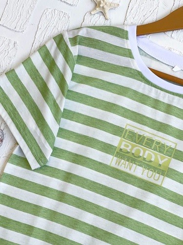 1521- تیشرت راه راه کد 060