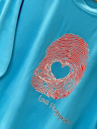 1543- تیشرت اثرانگشت کد 083