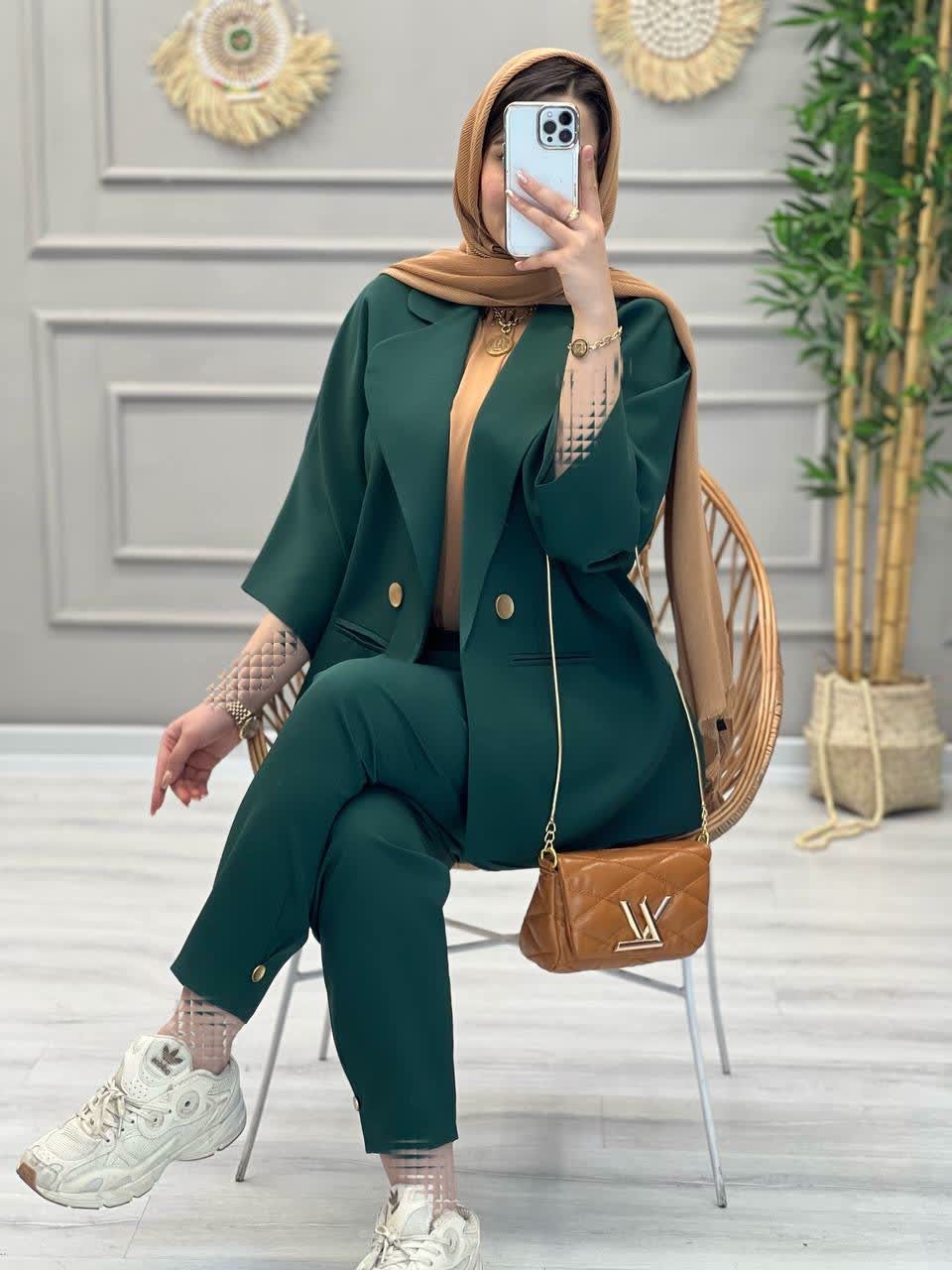 1155-کت شلوار مزونی همتا