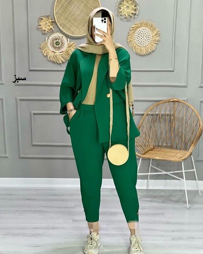 1155-کت شلوار مزونی همتا