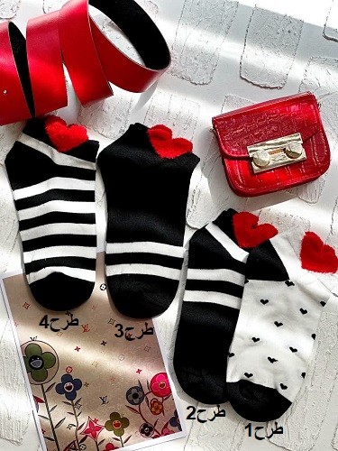 1515- جوراب بوکله دار کد 0051