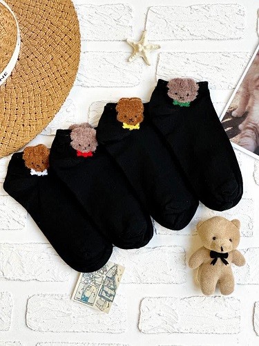 1520- جوراب بوکله دار کد 0056