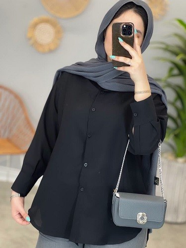 1467_ مانتو شومیزی الیز