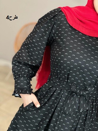 1469-پیراهن بلند چشمک