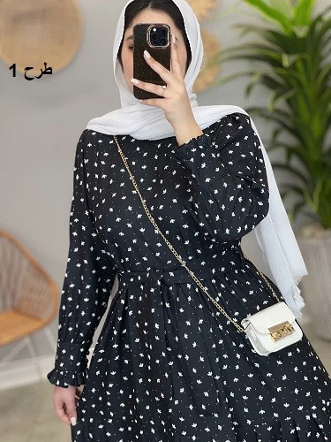 1469-پیراهن بلند چشمک