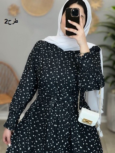 1469-پیراهن بلند چشمک