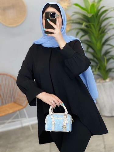 1471-ست شومیزشلوارپفکی