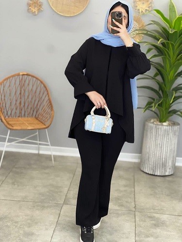 1471-ست شومیزشلوارپفکی