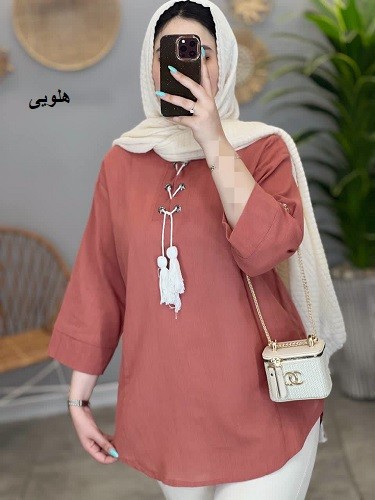 1475- مانتو شومیزی النا