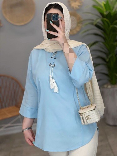 1475- مانتو شومیزی النا