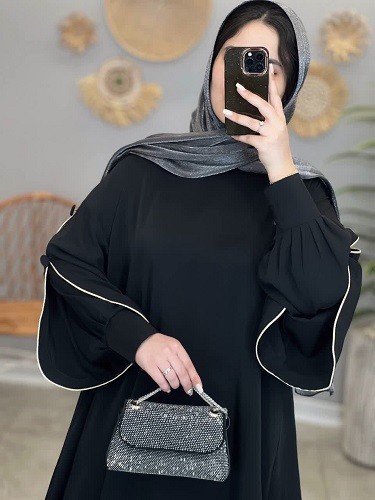 1479-عبایی مزونی ژاکلین