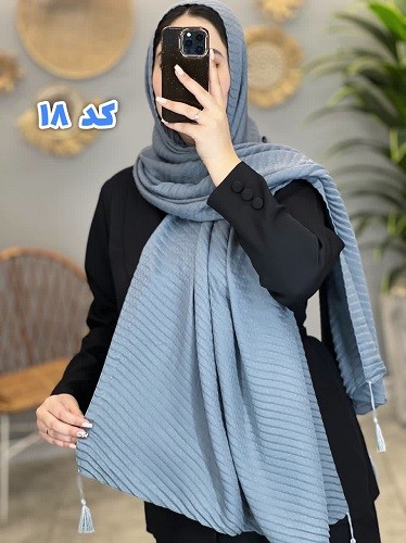 02438- شال پوست ماری