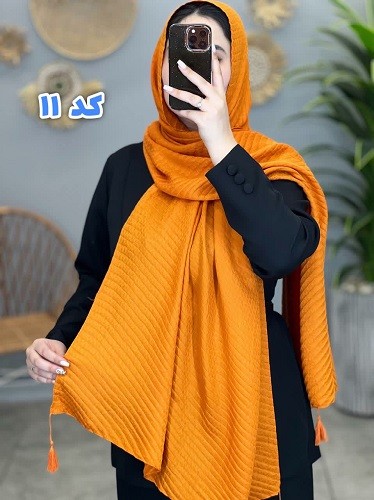 02438- شال پوست ماری