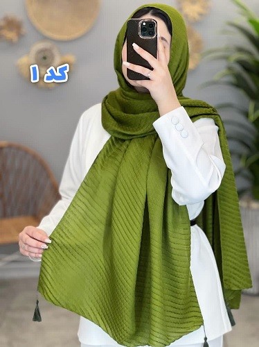 02438- شال پوست ماری