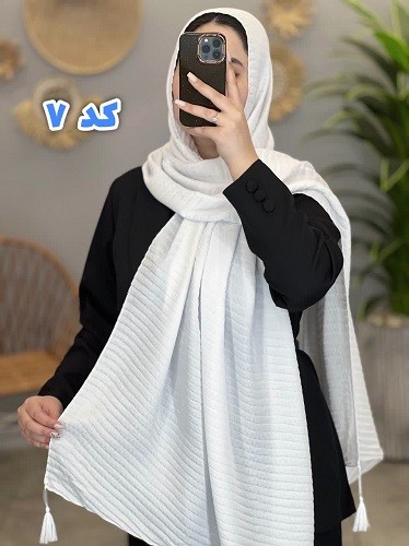 02438- شال پوست ماری