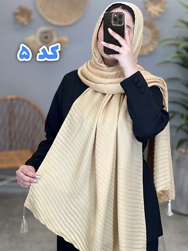 02438- شال پوست ماری