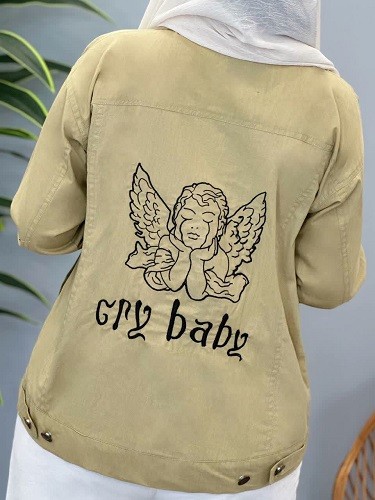 1487-کت کتان فرشته