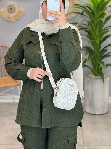 1488-ست شومیز شلوار اسپیناس