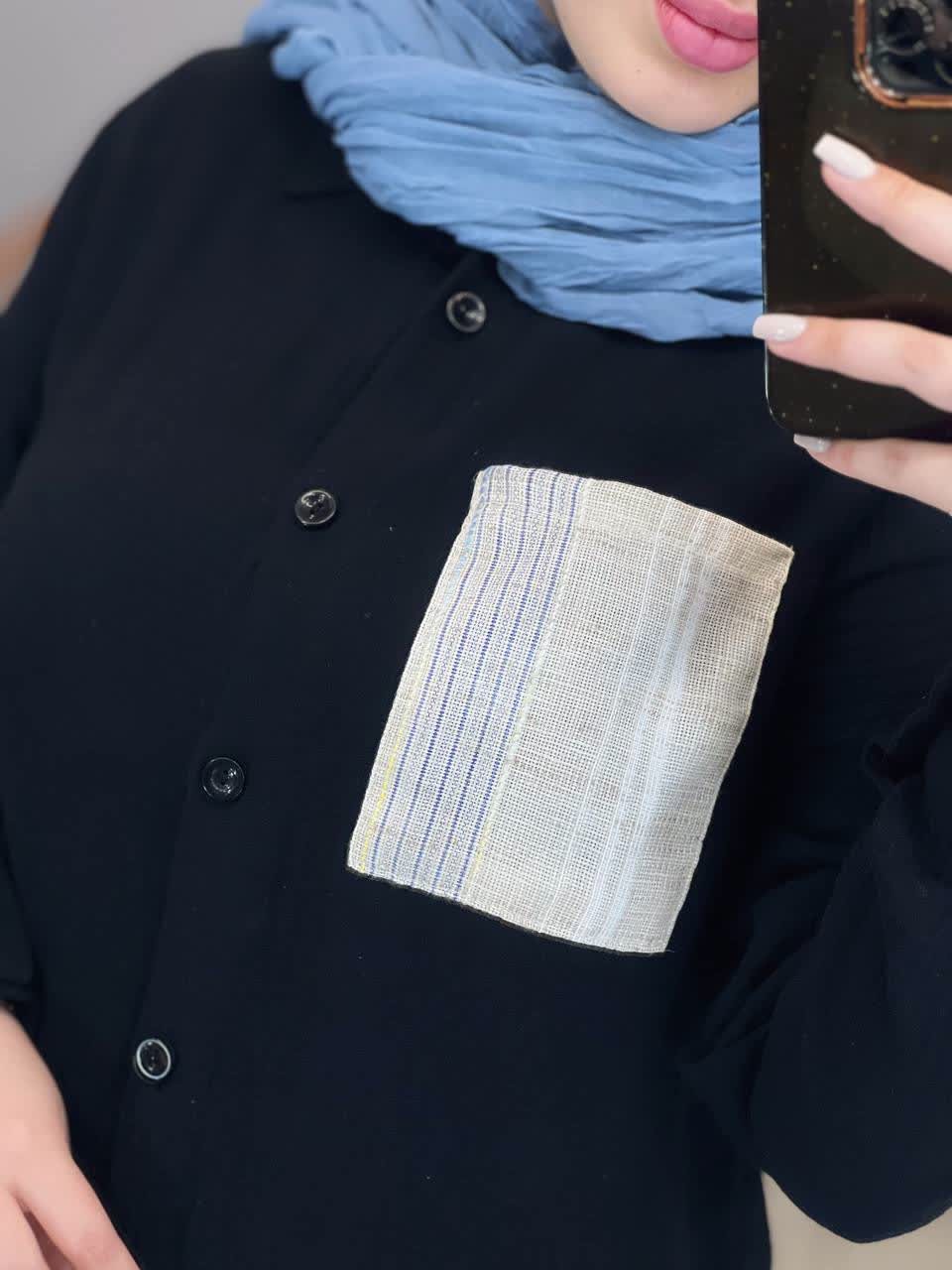 1489-ست شومیز شلوار مگا ( ایراد دار)