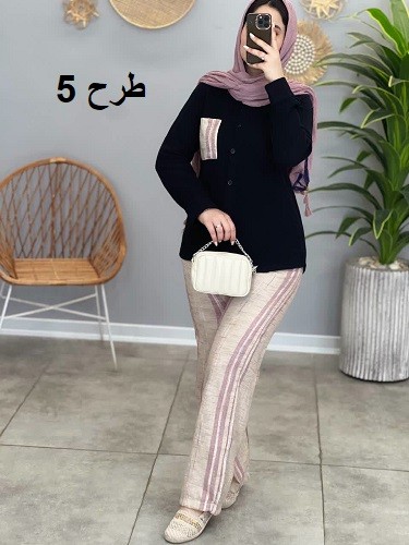 1489-ست شومیز شلوار مگا ( ایراد دار)