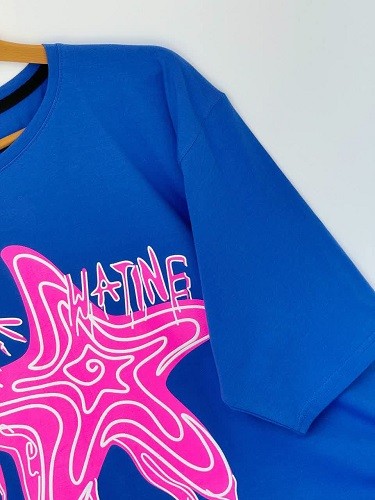 1619-تیشرت لانگ ستاره