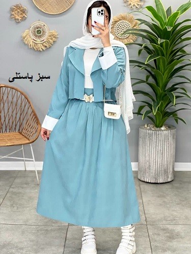 1625- کت و دامن میکرو