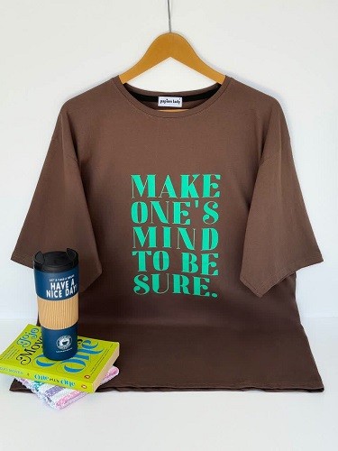 1623-تیشرت لانگ MAKE