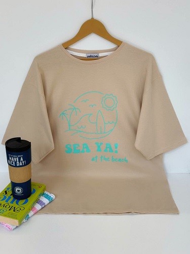 1632-تیشرت لانگ SEAYA