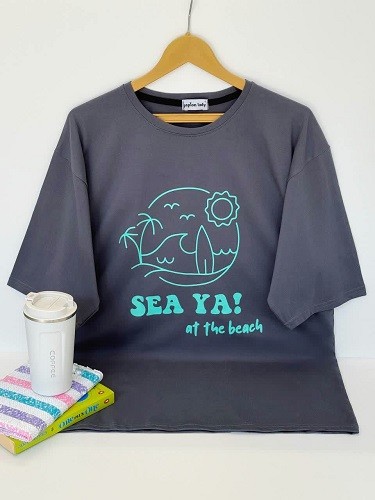 1632-تیشرت لانگ SEAYA