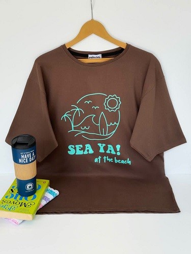 1632-تیشرت لانگ SEAYA