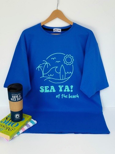 1632-تیشرت لانگ SEAYA