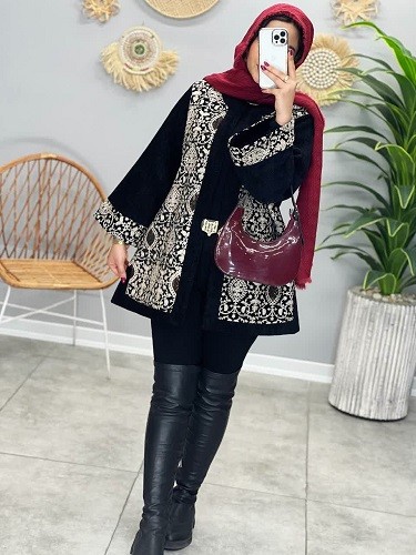 1635_پالتو مزونی رخشان