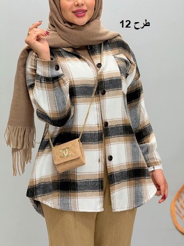 1636_ شکت چهارخونه وانیل