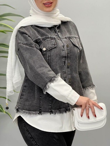 1637_ شکت جین پایین ریش