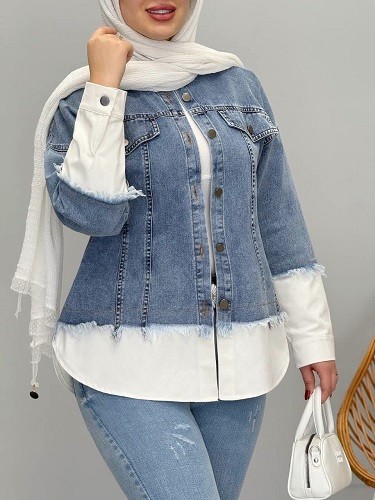 1637_ شکت جین پایین ریش