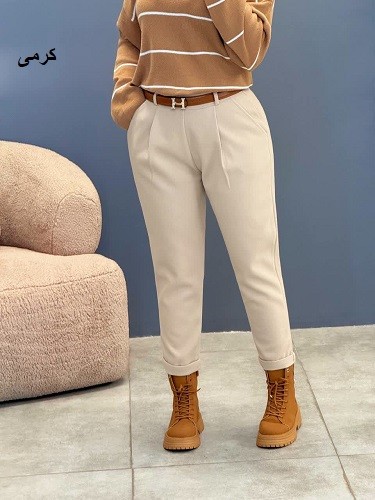 1640-شلوار مام استایل فوتر