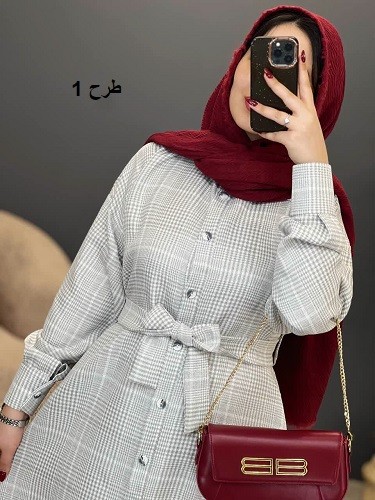 1642- مانتو پاییزه شایلین