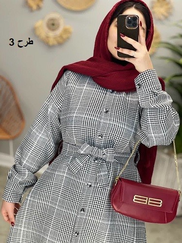 1642- مانتو پاییزه شایلین