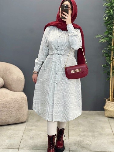 1642- مانتو پاییزه شایلین