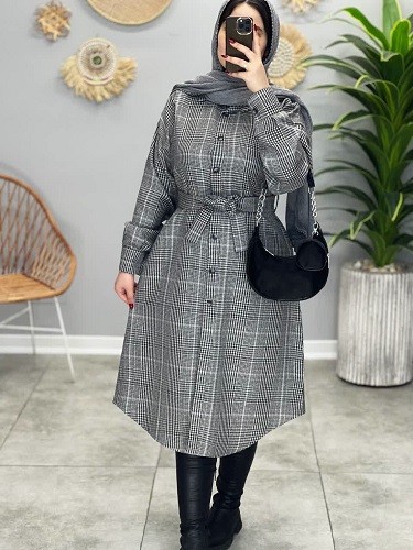 1642- مانتو پاییزه شایلین