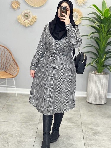 1642- مانتو پاییزه شایلین