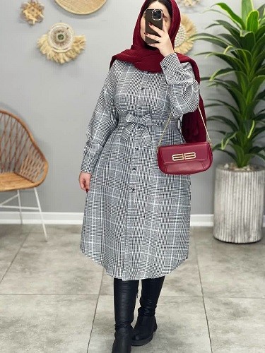 1642- مانتو پاییزه شایلین