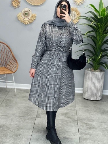 1642- مانتو پاییزه شایلین