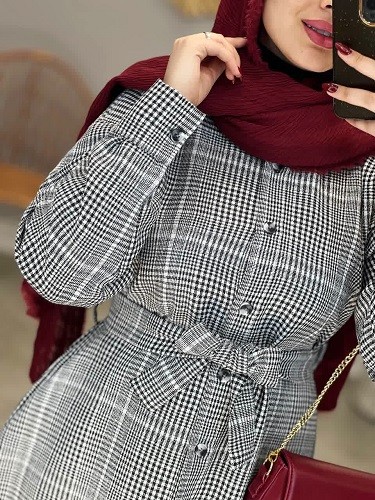 1642- مانتو پاییزه شایلین