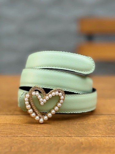 1405-کمربند قلب مرواریدی