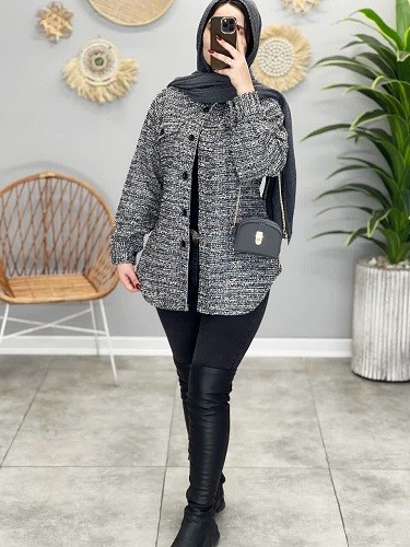 1661-مانتو شانل آوا